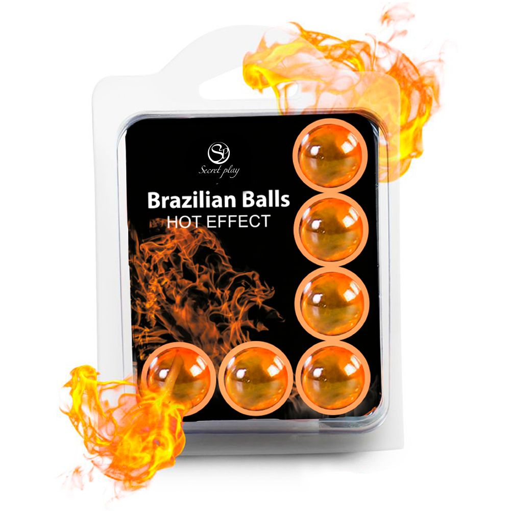 Secret Play - Brazilian Balls Hot Effect - 6 Massage Balls foto 2