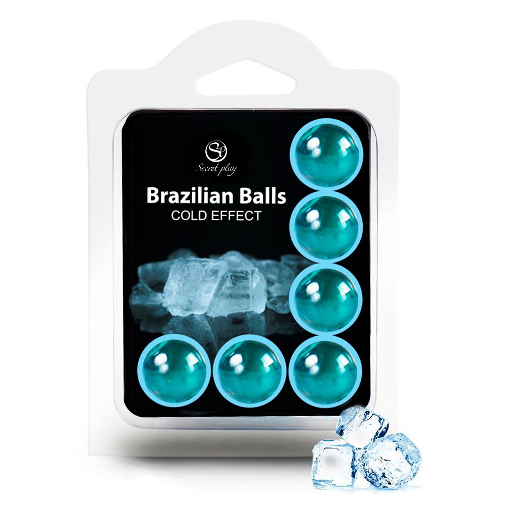 Secret Play - Brazilian Balls Cold Effect - 6 Massage Balls