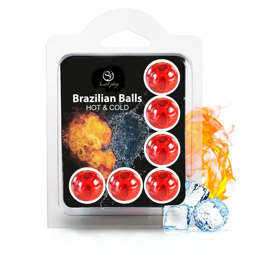 Secret Play - Brazilian Balls Hot & Cold - 6 Massage Balls foto 2