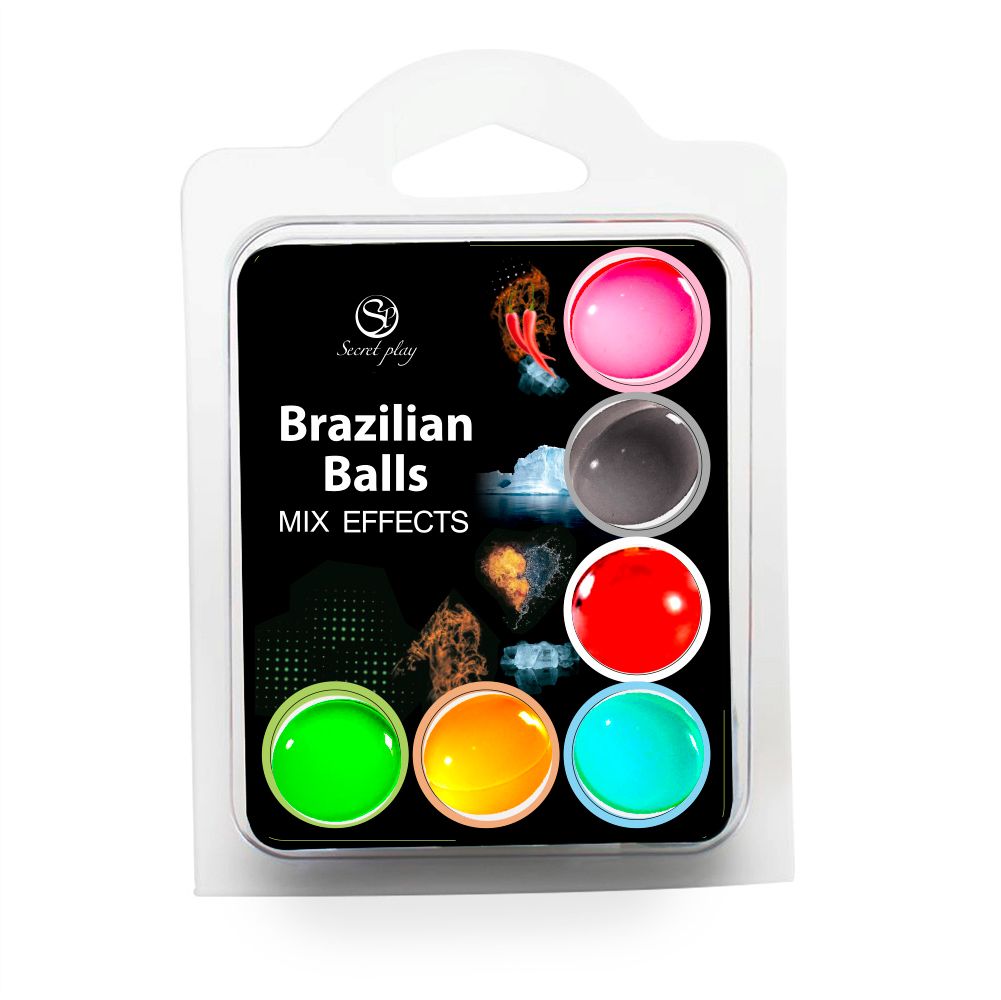 Secret Play - Brazilian Balls Mixed Effects - 6 Massage Balls foto 3