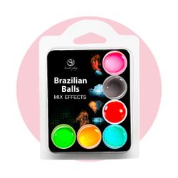 Secret Play - Brazilian Balls Mixed Effects - 6 Massage Balls