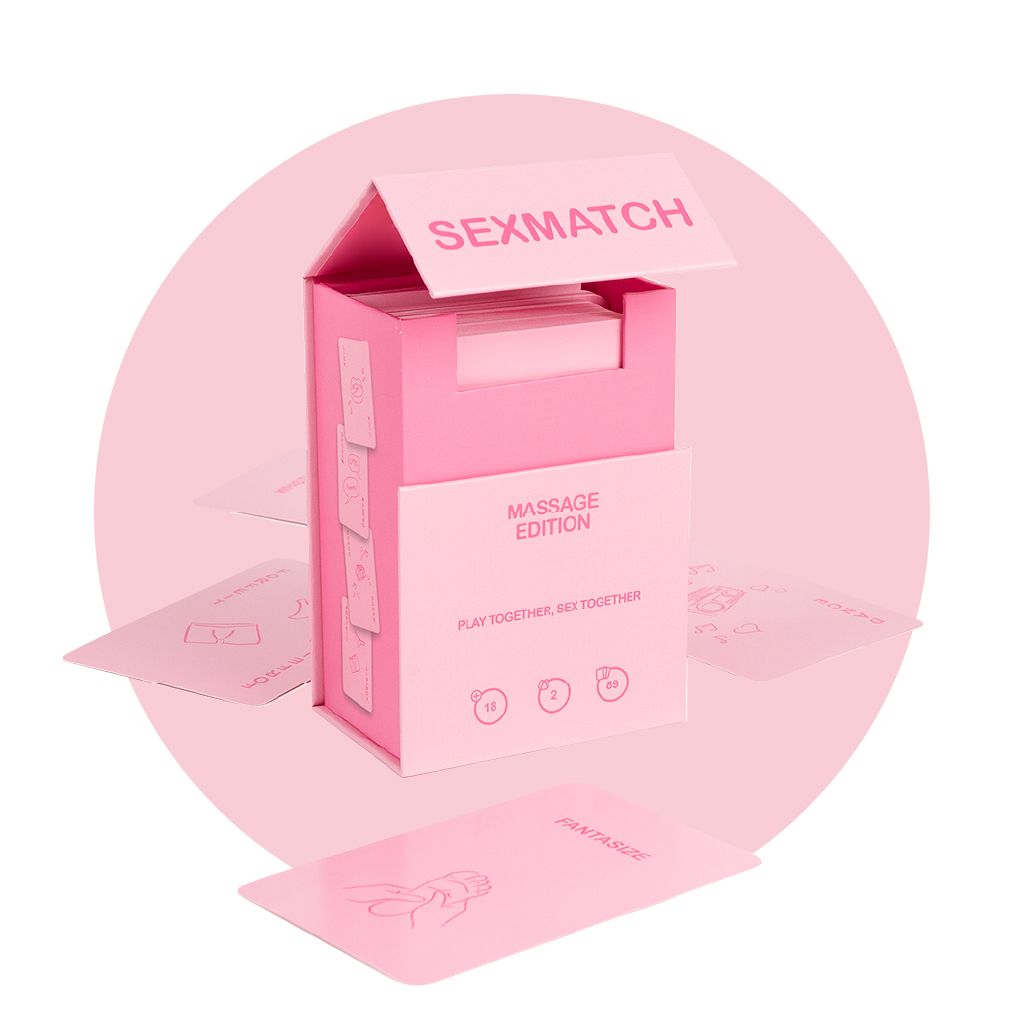 Secret Play - SEXMATCH MASSAGE EDITION Kaartspel - 89 Kaarten