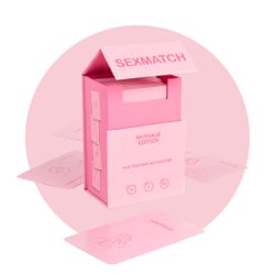 Secret Play - SEXMATCH MASSAGE EDITION Card Game - 89 Cards