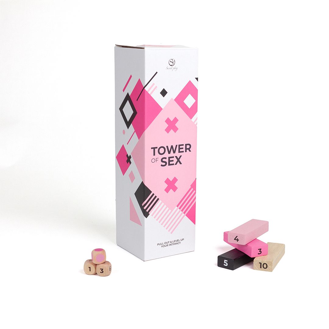 Secret Play - TOWER OF SEX Torenspel - 48 Blokjes foto 2