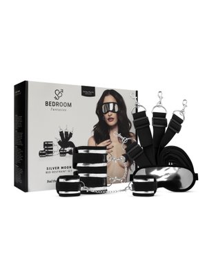 Bedroom Fantasies - Silver Moon Fantasy Play Kit - Bed restraint