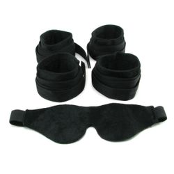 S&M Our First Bondage Kit Black