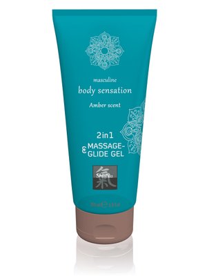 Massage- & Glide Gel 2 in 1 - Amber
