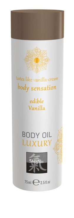 Luxury Body Oil Edible - Vaniglia