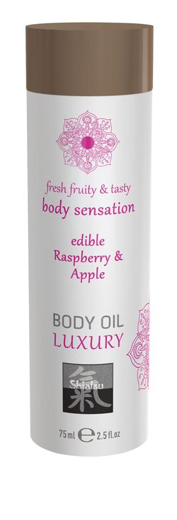 Luxury Body Oil Edible - Raspberry & Apple