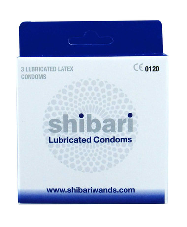 Shibari Condoms With Lubricant - 3 Piece - EasyToys