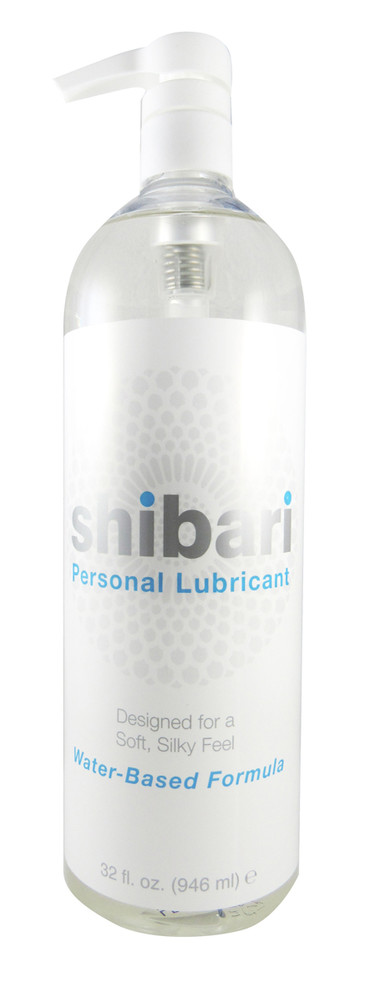 Shibari Water Based Intimate Lubricant, 32oz with Pump - EasyToys