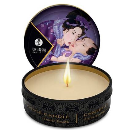 Shunga - Massage Candle Exotic Fruits/Libido - 30 ml Shunga - Massage Candle Exotic Fruits/Libido - 30 ml