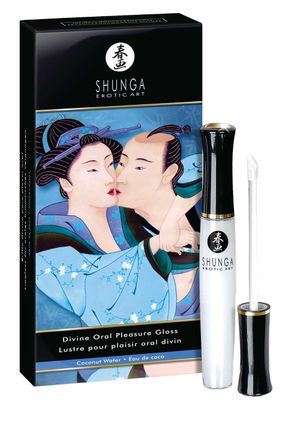 Shunga - Divine Oral Pleasure Lipgloss Met Kokos 
