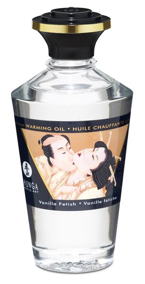 Shunga - Aphrodisiac Warming Massage Oil Vanilla Fetish - 100 ml