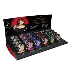 Shunga - Display Mini Massagekaarsen 30 ml