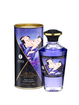 Shunga - Aphrodisiac Verwarmende Olie Exotische Vruchten 100 ml