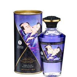 Shunga - Afrodyzyjny Rozgrzewający Olejek Egzotyczne Owoce 100 ml