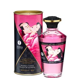 Shunga - Aphrodisierendes Wärmendes Öl Himbeere 100 ml