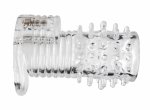 Size Matters - Clear Sensations Vibrerende Penis Sleeve - Transparant