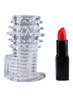 Size Matters - Clear Sensations Vibrerende Penis Sleeve - Transparant