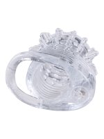 Size Matters - Clear Sensations Vibrerende Penis Sleeve - Transparant
