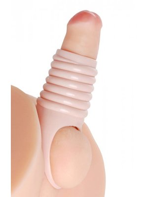 Size Matters - Really Ample - geribbelde penis sleeve