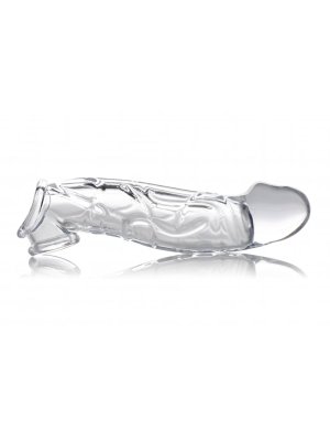 Size Matters - Clear Extender Gebogen Penissleeve