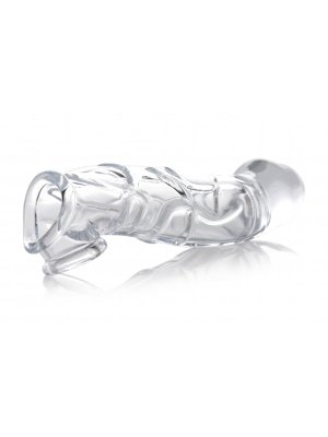 Size Matters - Clear Extender Gebogen Penissleeve
