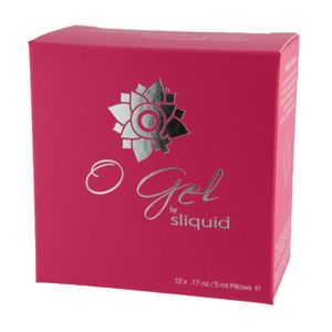 Sliquid Organics O Gel Cube - Stimulierendes Klitorisgel, 12 x 5 ml