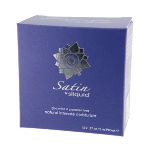 Sliquid Satin Lube Cube - Vaginallotion, 12 x 5 ml