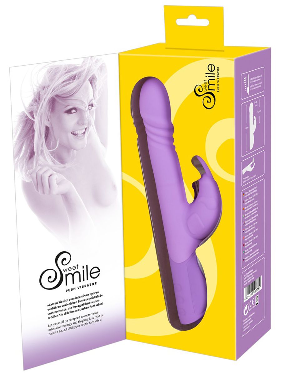 Sweet Smile Push Stotende Vibrator