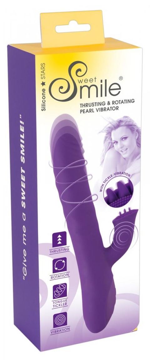 Rotating and Thrusting Rabbit Vibrator - EasyToys
