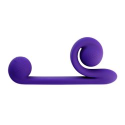 Podwójny wibrator Snail Vibe – Fioletowy