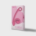 Snail Vibe Curve Duo Vibrator - Roze