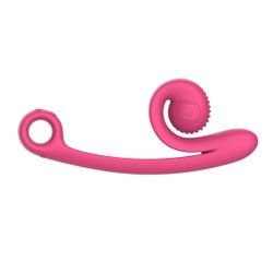 Podwójny Wibrator Snail Vibe Curve - Różowy