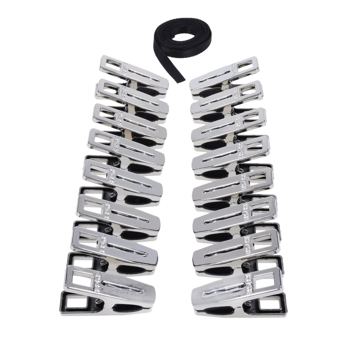 Sportsheets - Edge Body Zipper Clothes Pins - Zilver