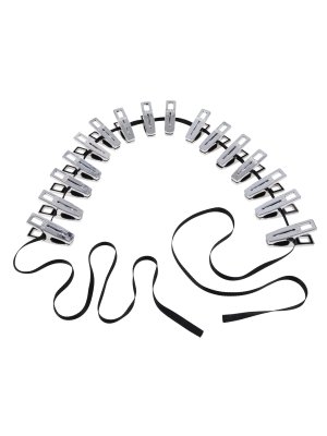 Sportsheets - Edge Body Zipper Clothes Pins - Zilver