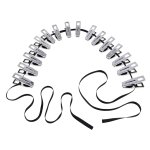 Sportsheets - Edge Body Zipper Clothes Pins - Zilver