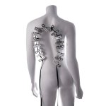 Sportsheets - Edge Body Zipper Clothes Pins - Zilver