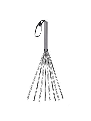 Sportsheets - Edge Chain Flogger - Zwart