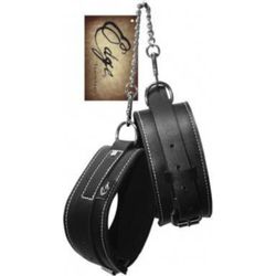 SPORTSHEETS – Menottes de Cheville en Cuir Edge – Réglables