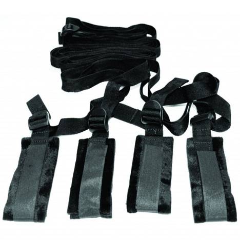 Sportsheets – S&M Bett-Bondage-Restraint-Kit – Schwarz Sportsheets – S&M Bett-Bondage-Restraint-Kit – Schwarz