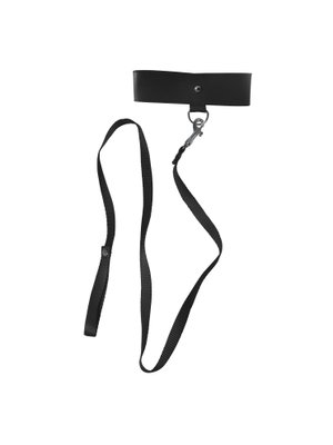 Sportsheets - Sex & Mischief Black Leash & Collar