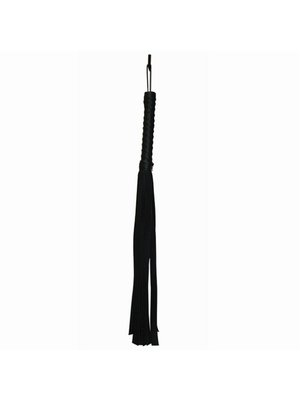 Sportsheets – Faux Leather Flogger – Zwart