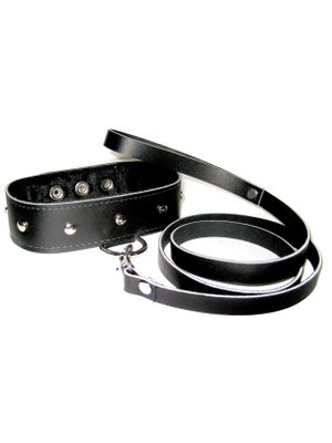 Sportsheets - Leather Collar & Leash Set