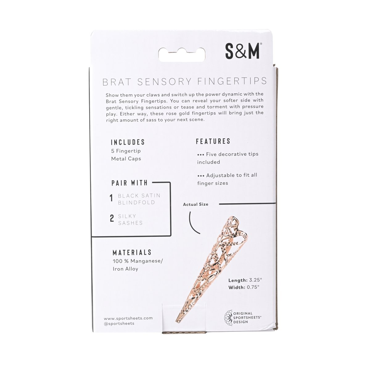Sportsheets - Sex & Mischief Brat Sensory Fingertips