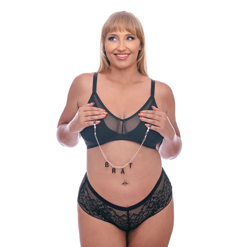 Sportsheets - Sex & Mischief Brat Charmed Nipple Clamps - Afbeelding 5