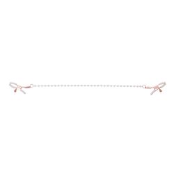 Sportsheets - S&M Peaches ?n CreaMe Pearl Nipple Clamps Cream