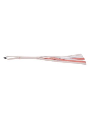 Sportsheets – S&M Peaches ‘n CreaMe Gestreepte Flogger – Cream & Orange