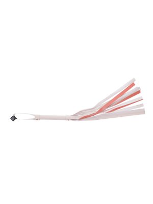 Sportsheets – S&M Peaches ‘n CreaMe Gestreepte Flogger – Cream & Orange